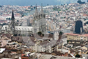 Basilica of the National Vow - Quito - Ecuador photo