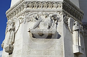 The Basilica of Notre-Dame de Fourviere in Lyon