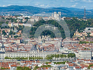 Basilica of Notre Dame of Fourviere - Lyon, France