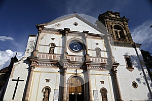 Basilica of Nuestra SeÃÂ±ora de la Salud, Patzcuaro, Michoacan, Mexico photo