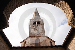 Basilica in the old town of Porec, Euphrasian Basilica photo