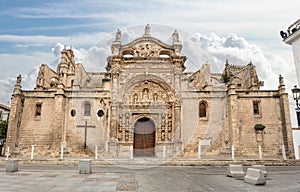 Basilica of Our Lady of Miracles in the town of El Puerto de Santa Maria, in Cadiz, Andalucia, Spain