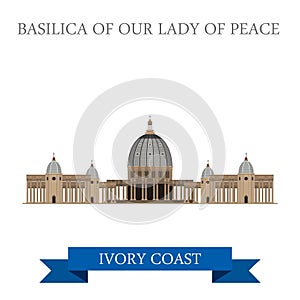 Basilica of Our Lady of Peace in Yamoussoukro Ivor photo