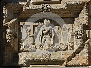 Basilica of Our Lady of Solitude in Oaxaca de Juarez, Mexico