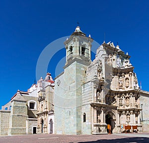 Basilica of Our Lady of Solitude in Oaxaca de Juarez, Mexico