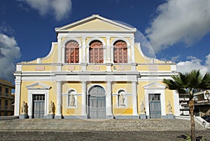 Basilica of Pointe-a-Pitre, Guadeloupe, Caribbean photo