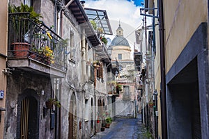 Basilica in Randazzo town