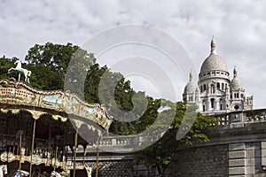 The Basilica Sacre-Coeur. Paris. France.