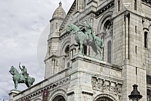 The Basilica Sacre-Coeur. Paris. France.