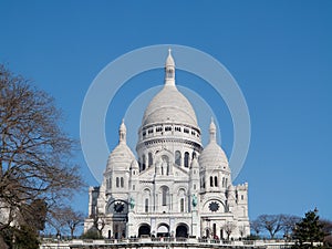 Basilica Sacre Coeur in Paris France photo
