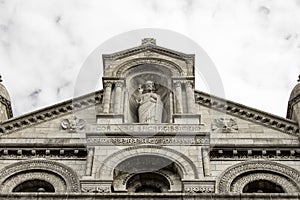 The Basilica Sacre-Coeur. Paris. France.