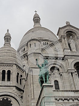 The basilica of the Sacred - Heart of Montmartre - Paris, France