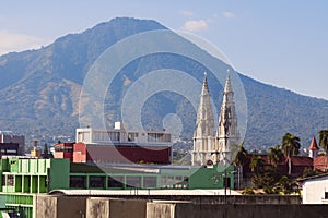 Basilica of the Sacred Heart in San Salvador photo