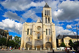 Basilica Saint Denis and Saint Denis main square