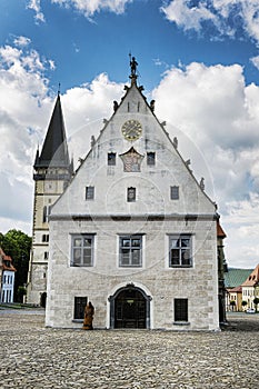 Basilica of Saint Giles and Old City Hall, Bardejov, Slovakia