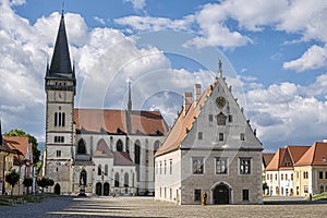 Bazilika svatého Jiljí a Stará radnice, Bardejov, Slovensko