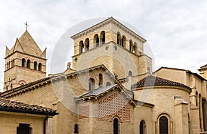 Basilica of Saint-Martin d'Ainay, 11th century church in Lyon, F