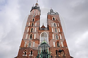 St Mary Basilica in Krakow, Poland