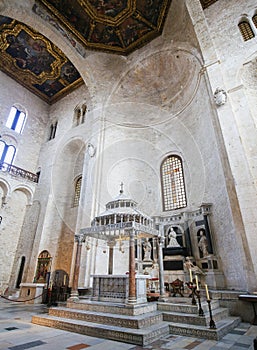 Basilica of Saint Nicholas in Bari, Puglia, Italy