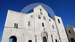 The Basilica of Saint Nicholas, in Romanesque style was built between 1087 and 1197, during the Italo-Norman domination of Apulia,