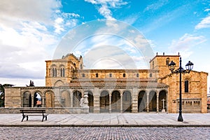 The Basilica of Saint Vincent is a Romanesque church located in Avila, Spain, the largest and most important city after the Cathed