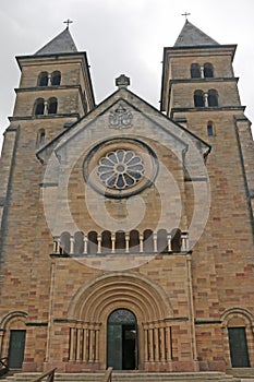 Basilica of Saint Willibrord in Echternach in Luxembourg