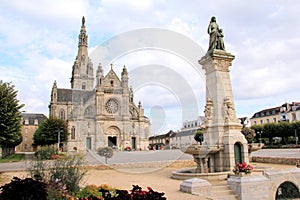 Basilica of Sainte-Anne dAuray in Brittany