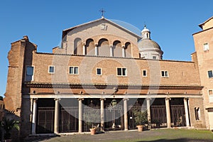 Basilica of Saints John and Paul in Rome, Italy