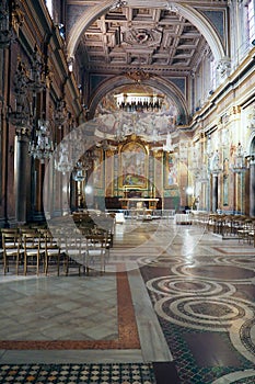 Basilica of Saints John and Paul in Rome, Italy