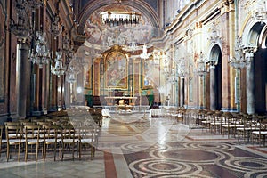 Basilica of Saints John and Paul in Rome, Italy