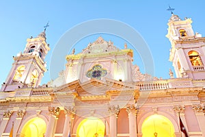 Basilica of San francisco in Salta province.