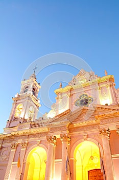 Basilica of San francisco in Salta province.