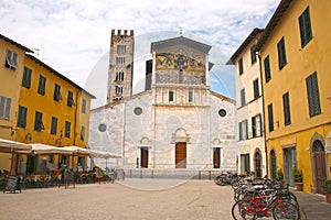 The Basilica of San Frediano is a Romanesque church, situated on the Piazza San Frediano, Lucca, Tuscany, Italy,