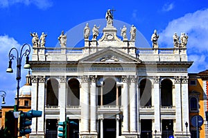 The Basilica of San Giovanni in Laterano Italian: Basilica di San Giovanni in Laterano is the cathedral of Rome and the ecclesia-