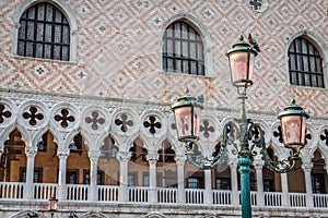 The Basilica of San Marco in St. Marks square in Venice, Italy