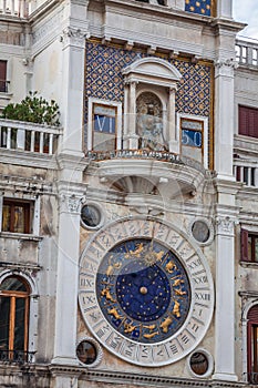 The Basilica of San Marco in St. Marks square in Venice, Italy