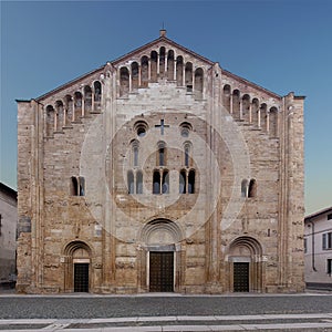 The Basilica of San Michele Maggiore in Pavia photo