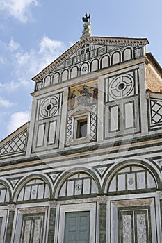 Basilica San Miniato al Monte in Florence, Italy