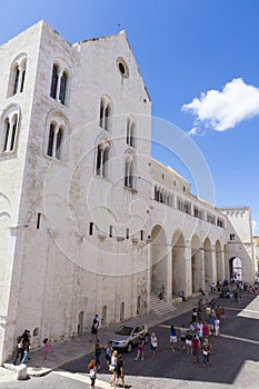 Basilica San Nicola from Brai city photo
