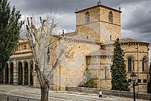 Basilica of San Vicente in Avila city