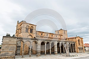 Basilica of San Vicente in Avila, Spain