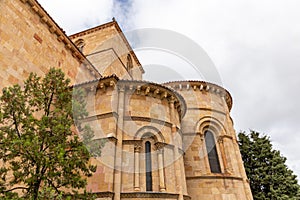 Basilica of San Vicente in Avila, Spain (The Basilica de los Santos Hermanos Martires, Vicente, Sabina y Cristeta) photo