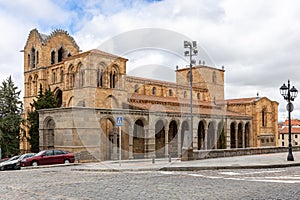 Basilica of San Vicente in Avila, Spain, Romanesque architecture church