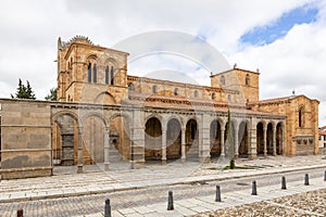 Basilica of San Vicente in Avila, Spain, Romanesque architecture church