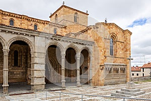 Basilica of San Vicente in Avila, Spain, Romanesque architecture church