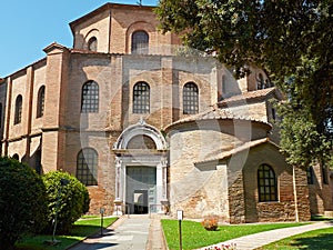 Basilica of San Vitale in Ravenna, Emilia-Romagna. Italy.