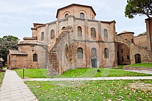 Basilica of San Vitale in Ravenna, Italy photo