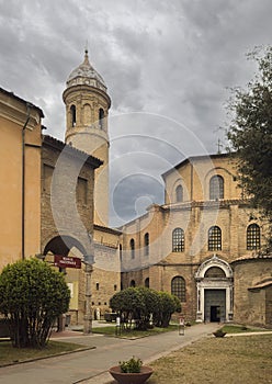 The Basilica of San Vitale in Ravenna, Italy.
