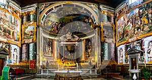 Basilica of San Vitale in Rome, Italy