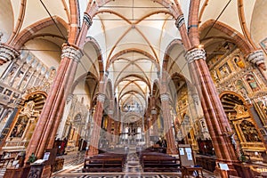 Basilica of San Zeno, Verona, Italy photo